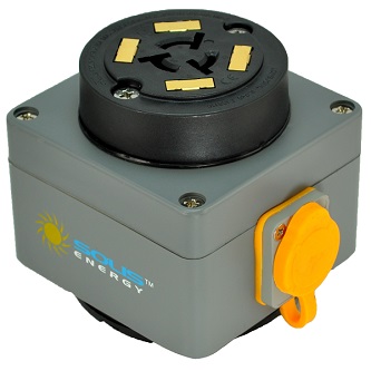 Solis Energy Remote Power Enclosures product render