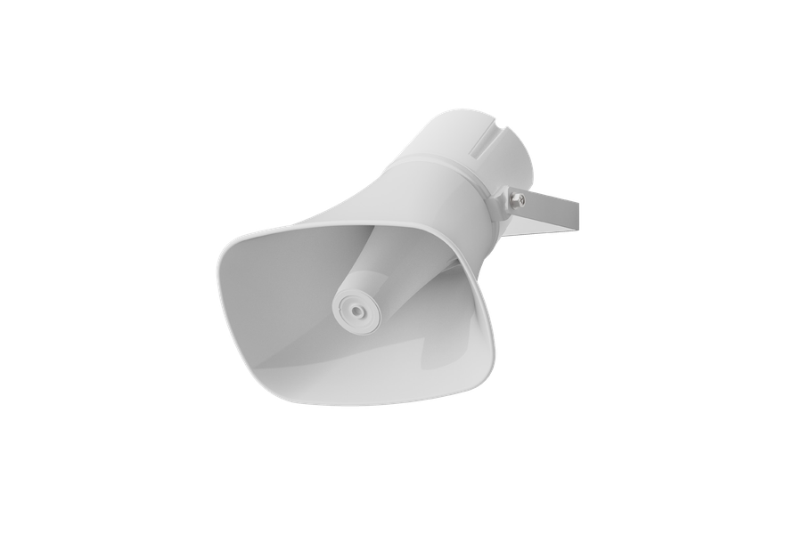 Verkada horn speaker, wall-mounted audio output device