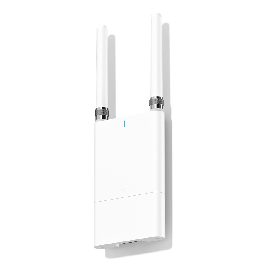 Verkada GW31 wifi gateway, white enclosure with two external antennas